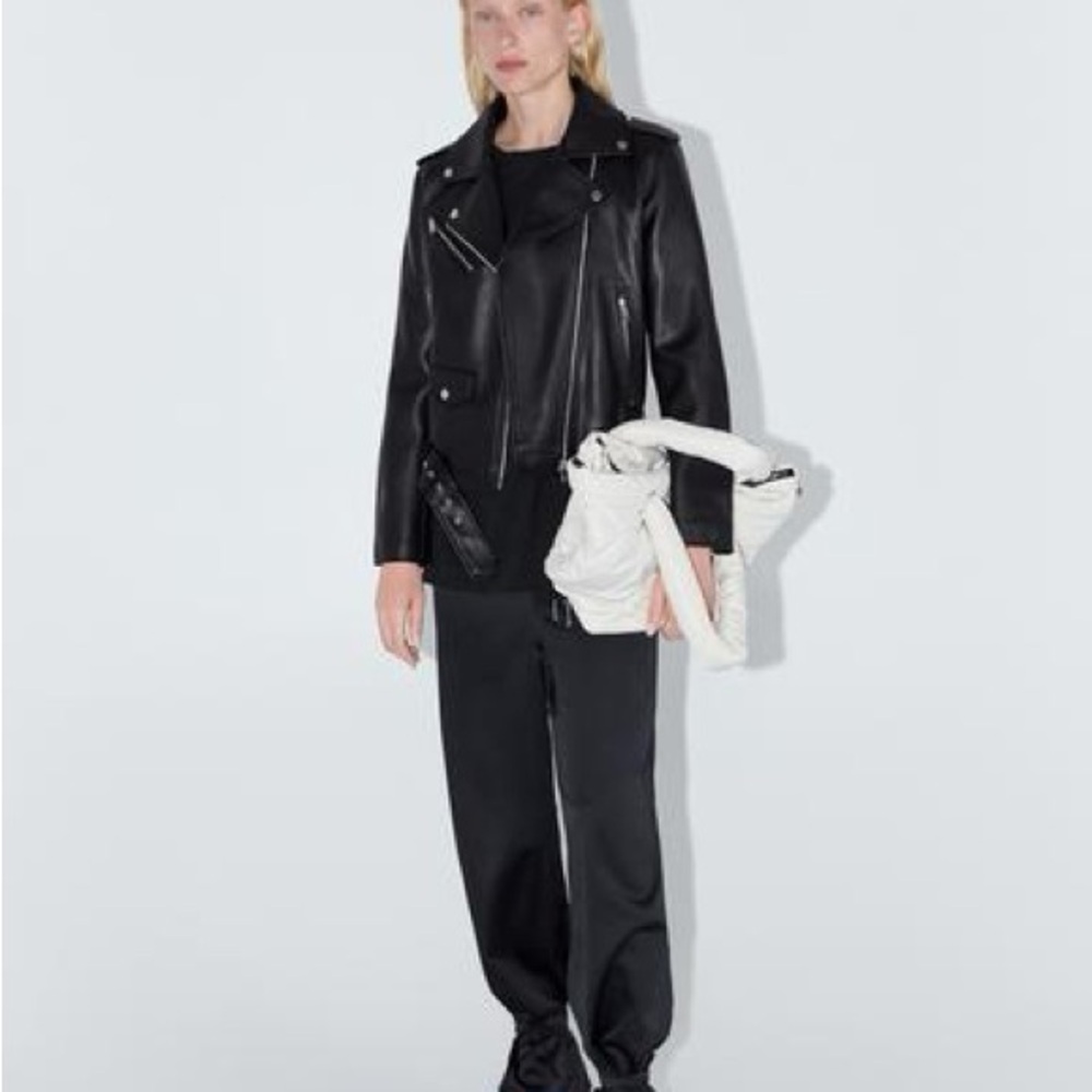 Zara Faux Leather Jacket